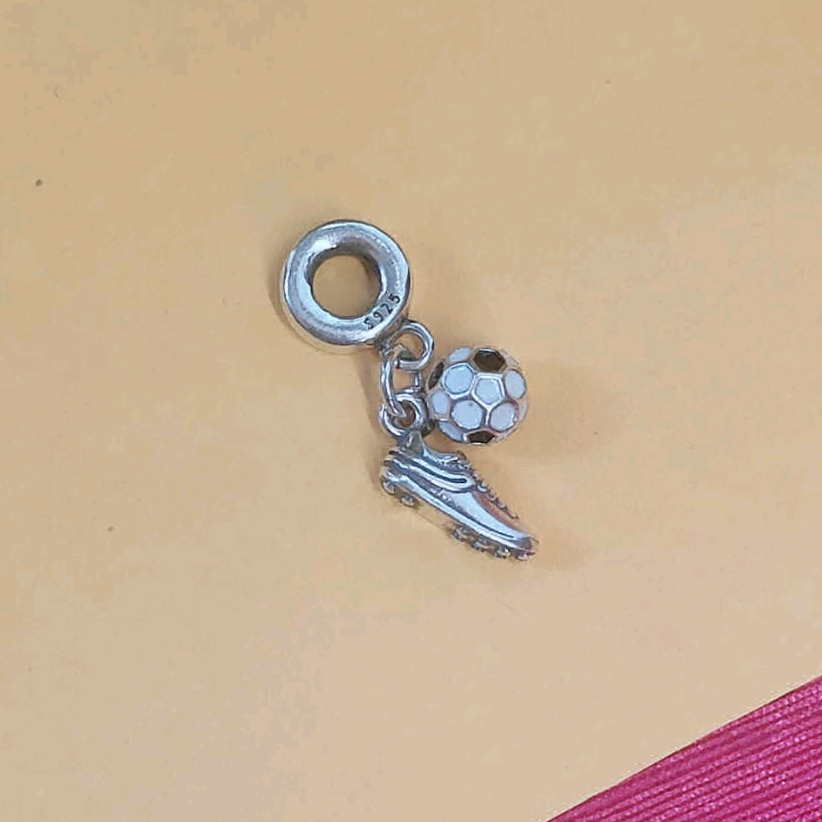 Football N Shoes Charm 
